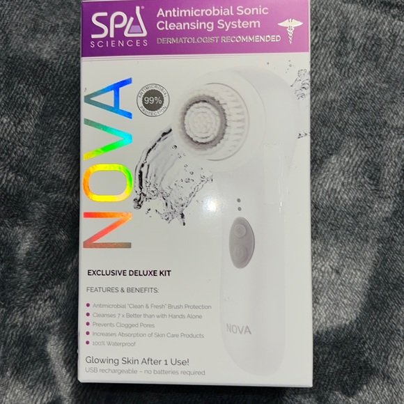 Nova Skincare Nova Antimicrobial Sonic Cleaning Systembrushnwt